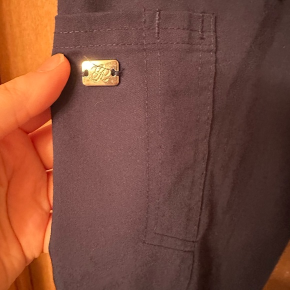 Grey's Anatomy Signature Women's Size Small 3 Pocket Low Rise Scrub Pant - Picture 7 of 7